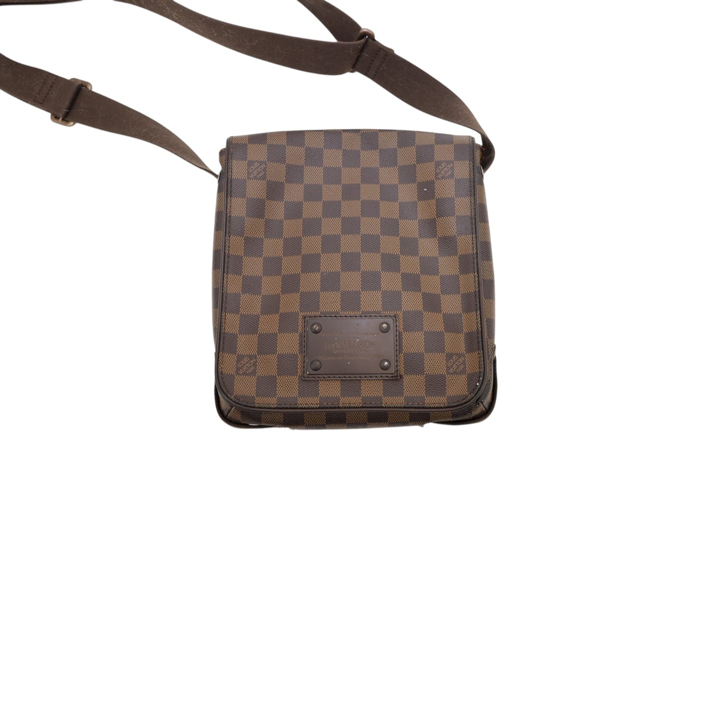 Louis Vuitton Damier Ebene Brooklyn PM Messenger Bag