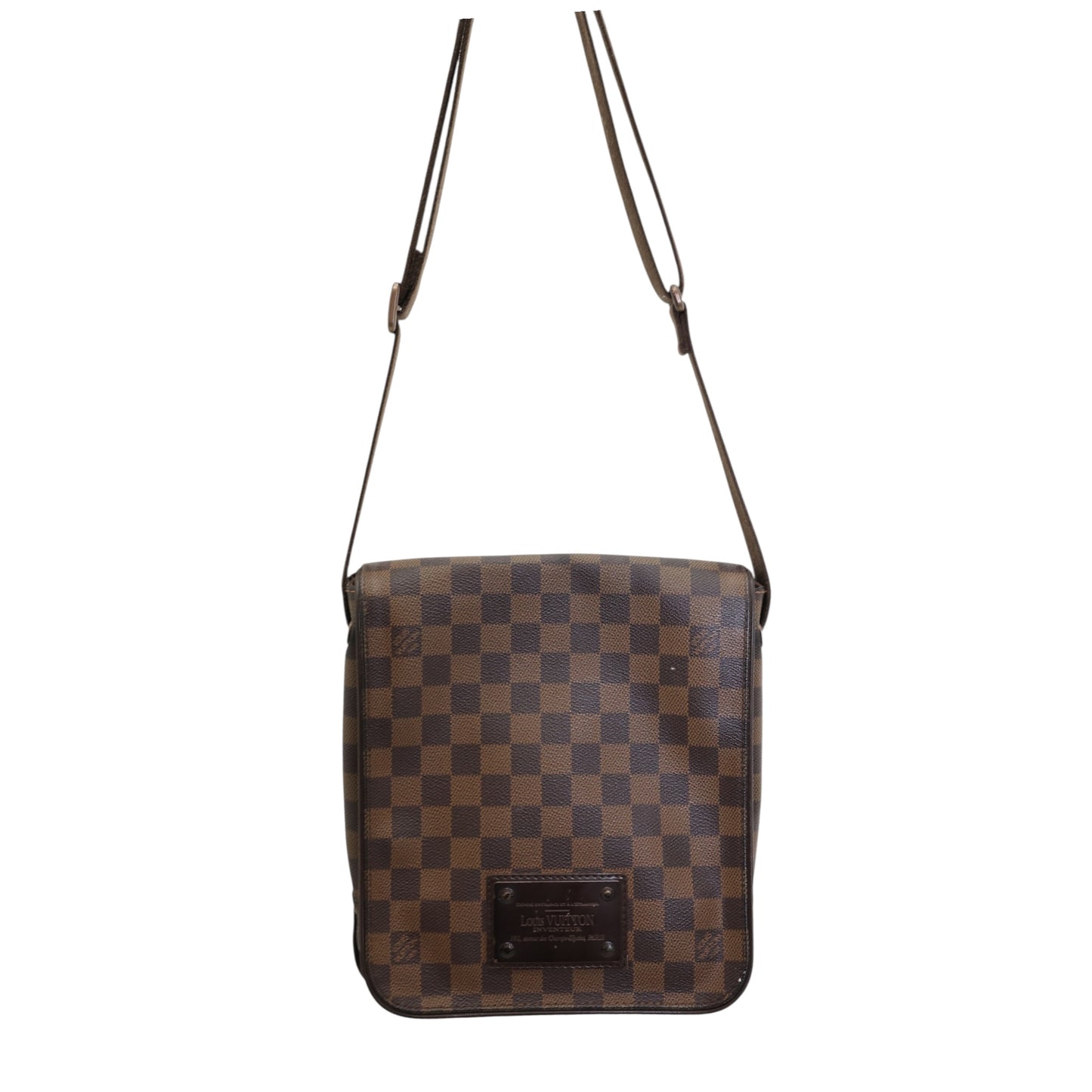 Louis Vuitton Damier Ebene Brooklyn PM Messenger Bag