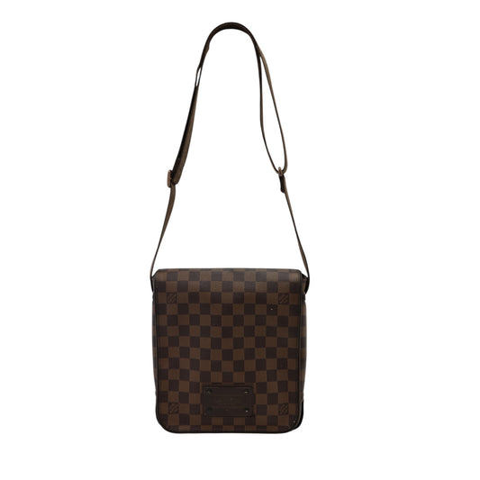 Louis Vuitton Damier Ebene Brooklyn PM Messenger Bag