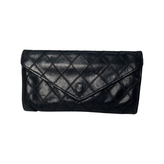 Chanel Vintage Quilted Leather Wallet