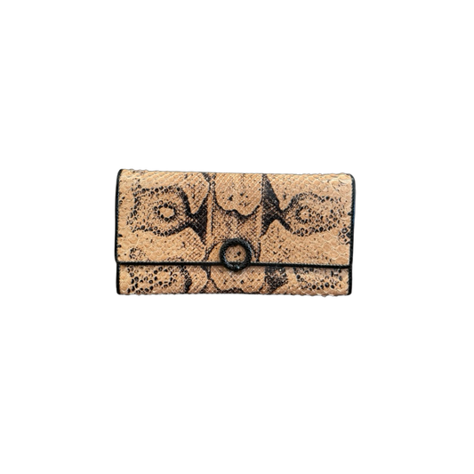 Bottega Veneta Python Continental Wallet