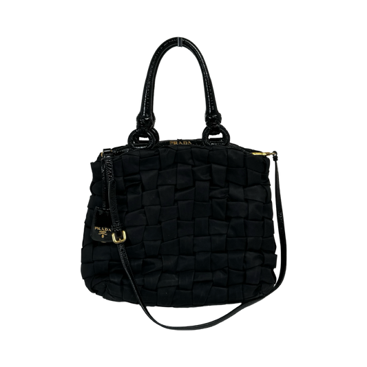 Prada Tessuto Weave Tote