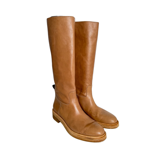 Brunello Cucinelli Leather Riding Boots (Size 41)