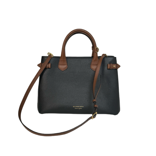 Burberry Medium Banner Check Tote