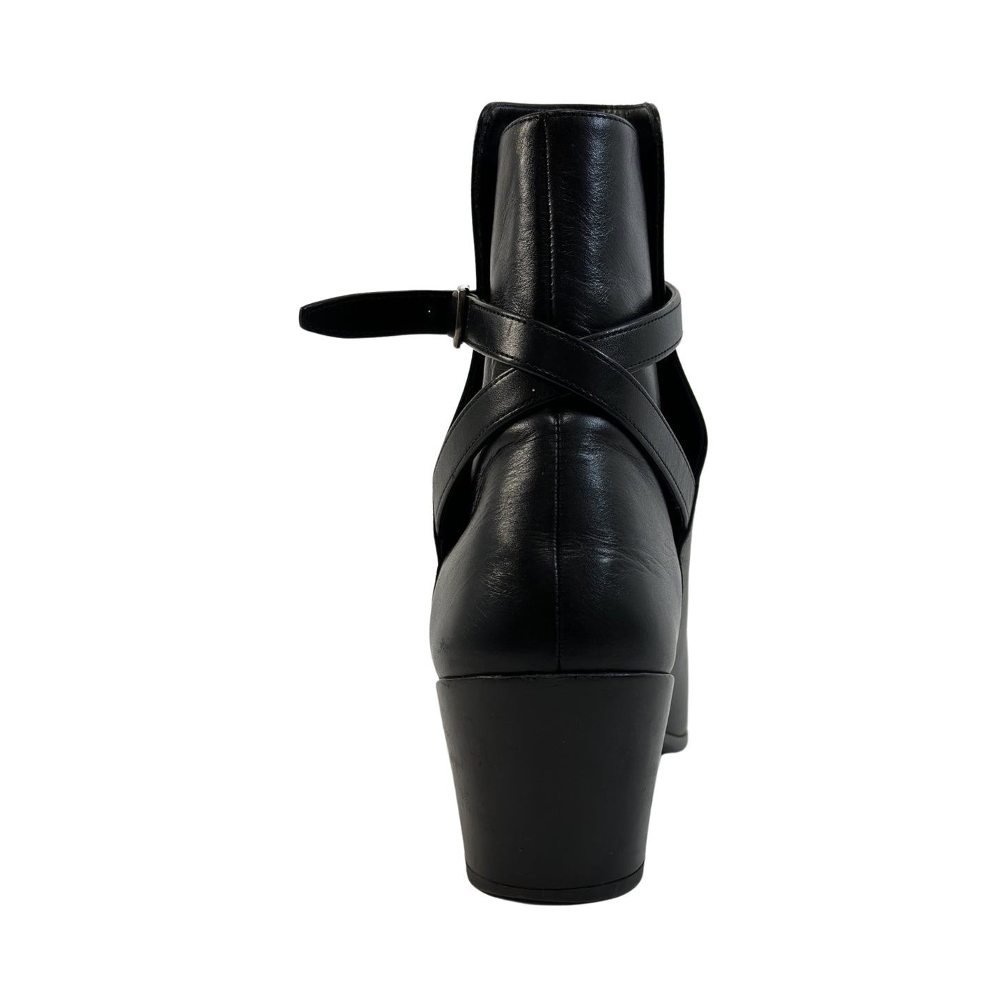 Saint Laurent Ratched Leather Boot - Size 38.5
