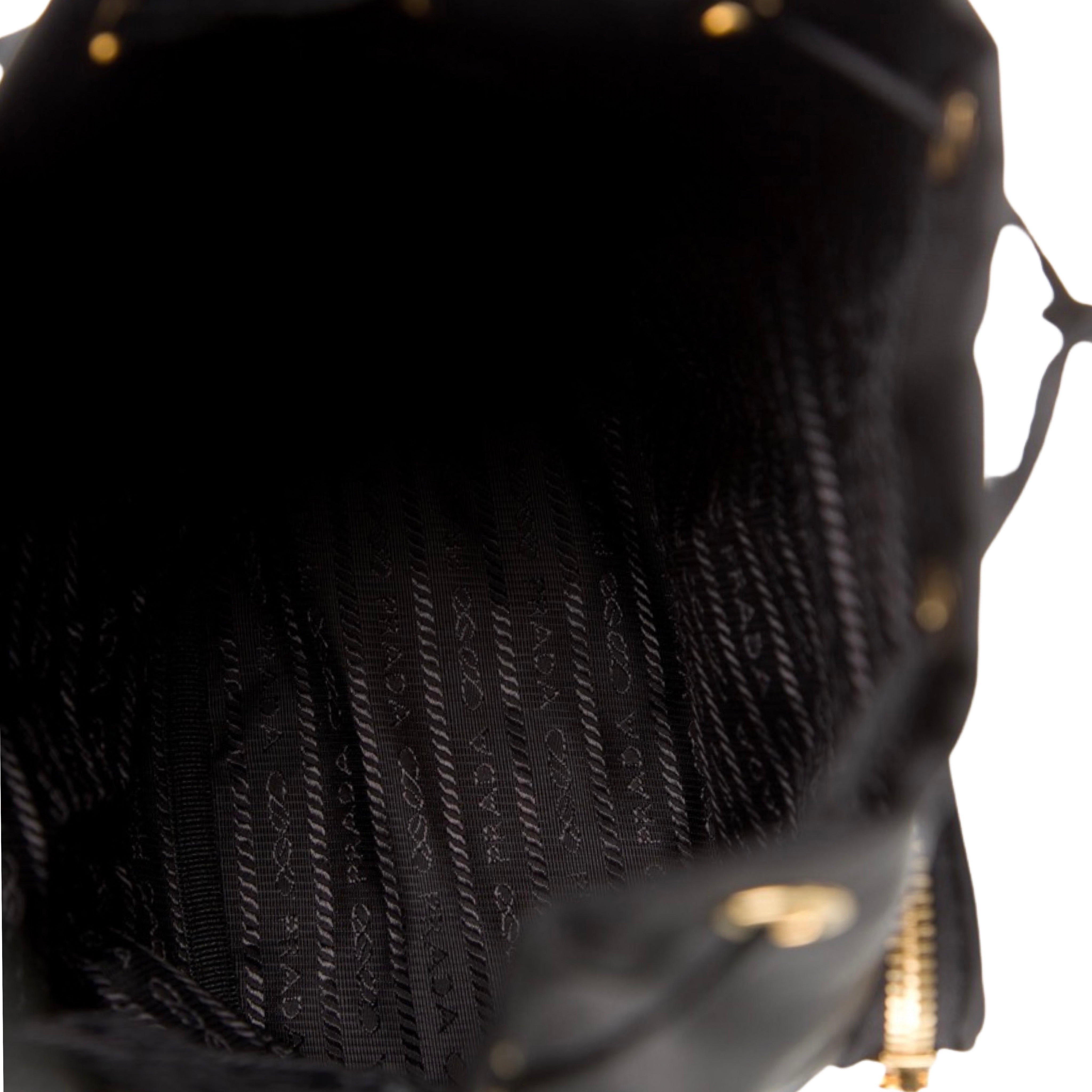 Prada Duet Re Nylon Bucket Bag Designer Exchange Consignment TO