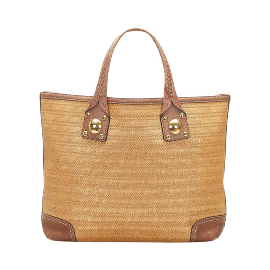Gucci Straw Sunset Tote