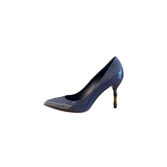 Gucci Kristen Bamboo Heel Pumps (Size 36.5)