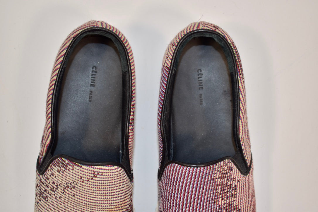 Celine Canvas Slip-On Sneakers (Size 41.5)