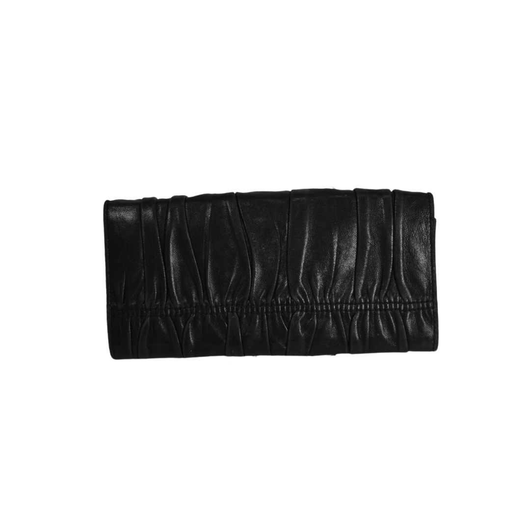 Prada Nappa Leather Gaufre Wallet
