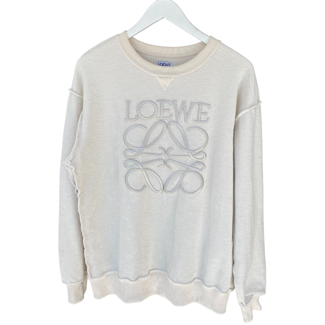 Loewe Embroidered Anagram Sweatshirt
