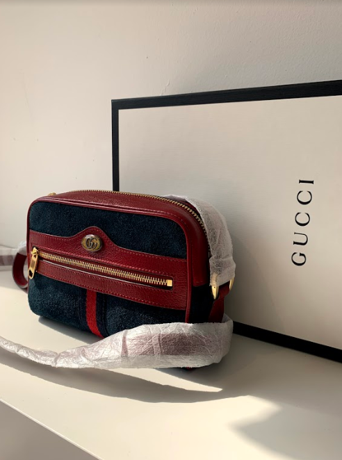Gucci Ophidia Suede Mini Bag
