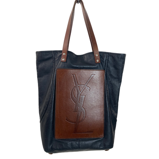 Yves Saint Laurent Vintage Leather Tote Bag