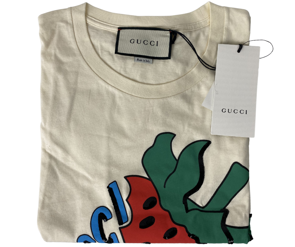 Gucci Oversize Strawberry T-Shirt