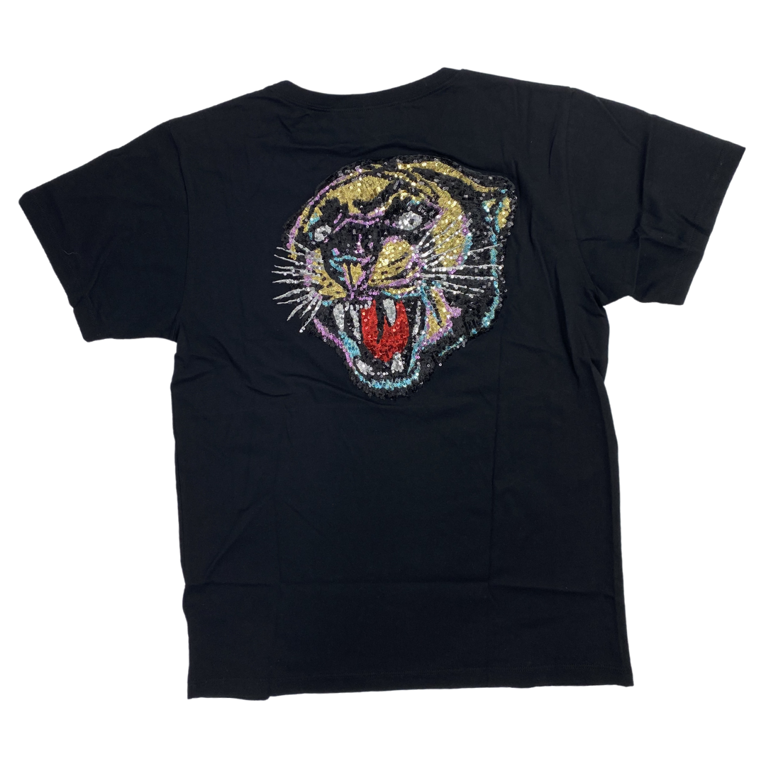 Gucci Oversize Sequin Logo T Shirt