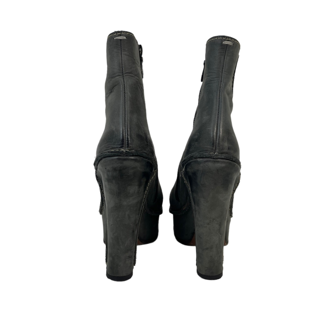 Maison Margiela Platform Leather Boots (Size 39)