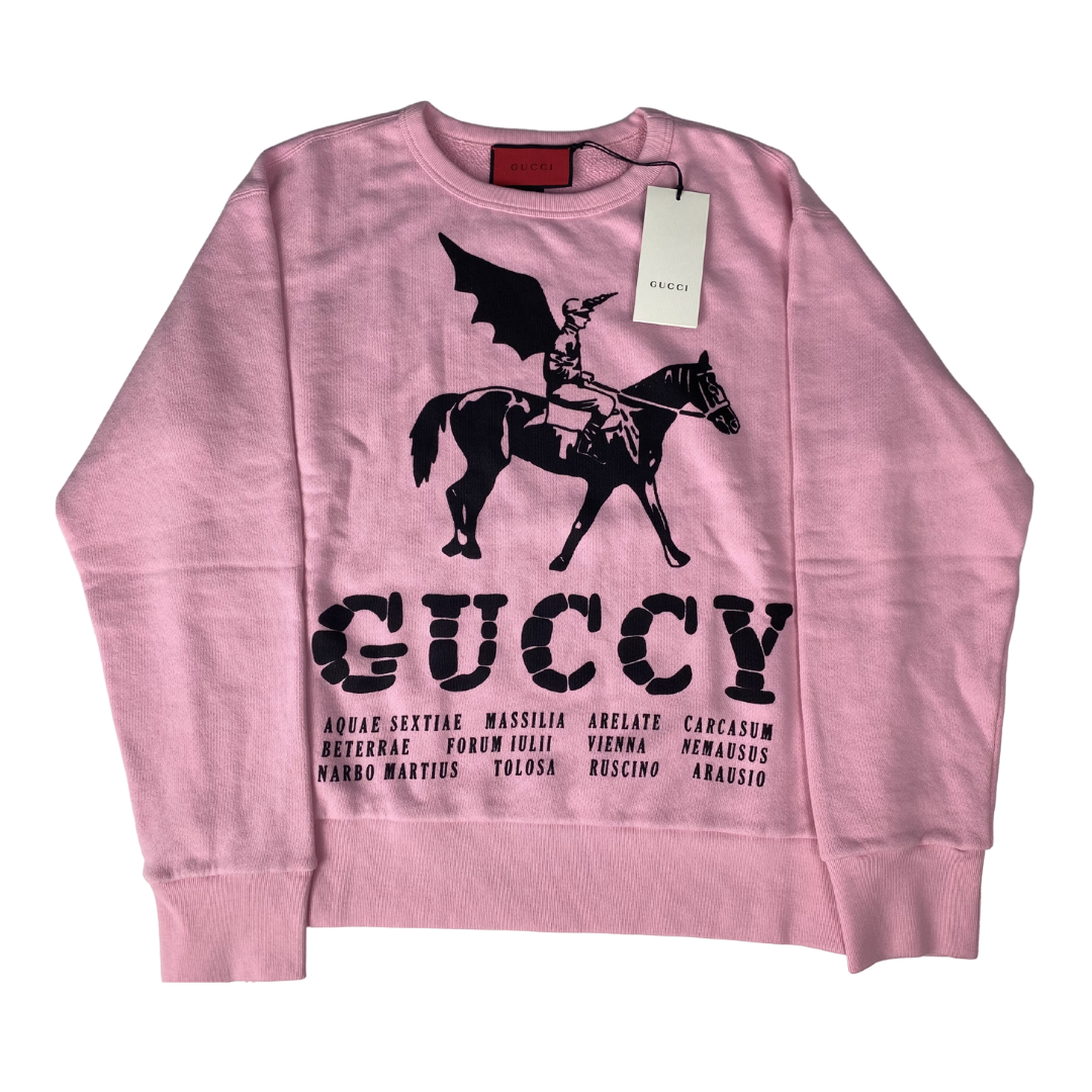 Gucci Winged Jockey Sweatshirt