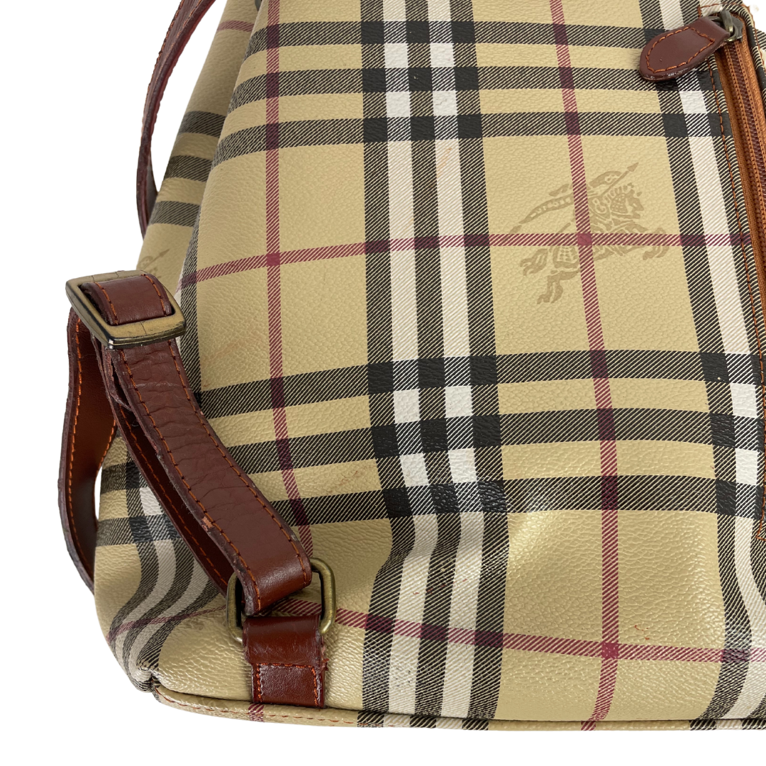 Burberry's Haymarket Check Backpack