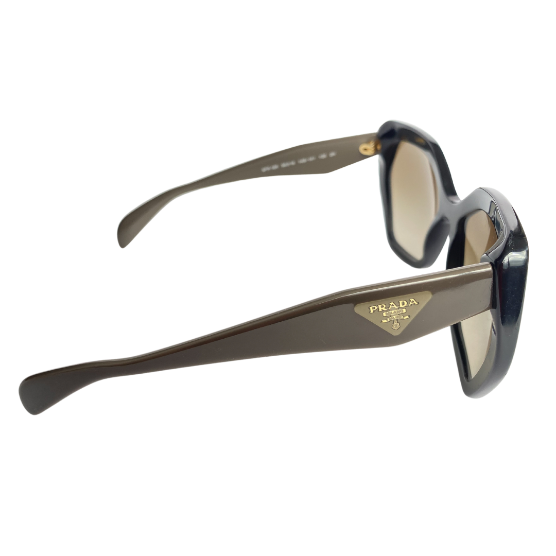 Prada SPR 16R Hexagonal Sunglasses