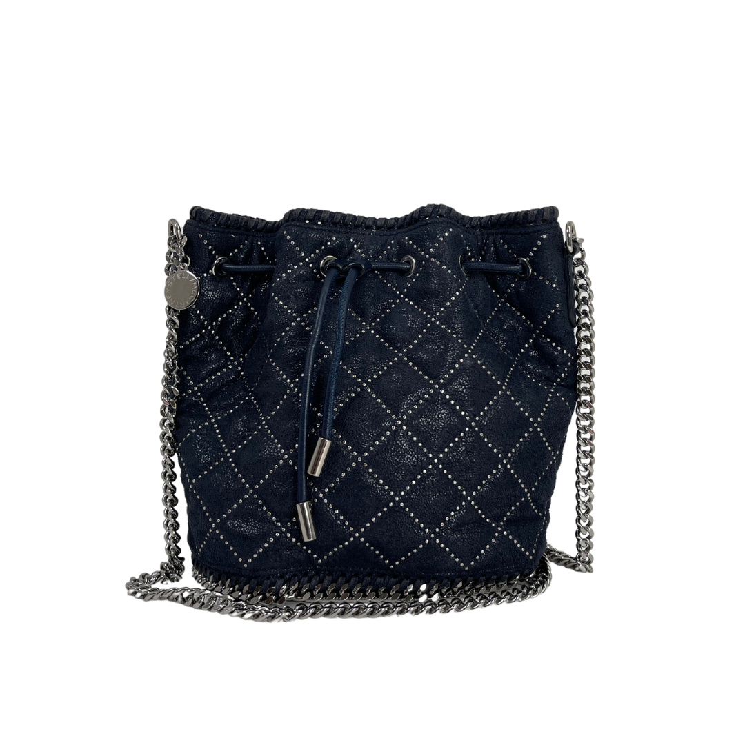 Stella McCartney Brandy Falabella Studded Quilted Bag