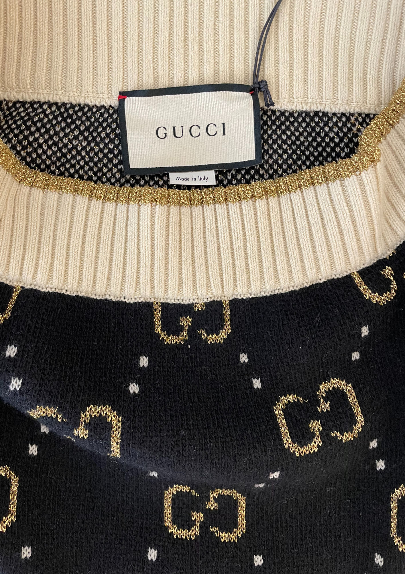 Gucci GG-Jacquard Wool-Blend Mini Skirt