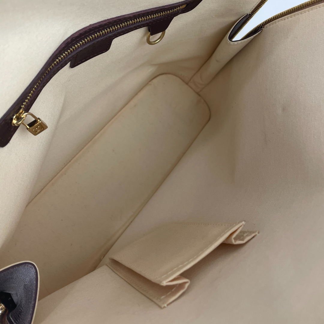 Louis Vuitton Monogram Mini Lin Alma Haut Bag