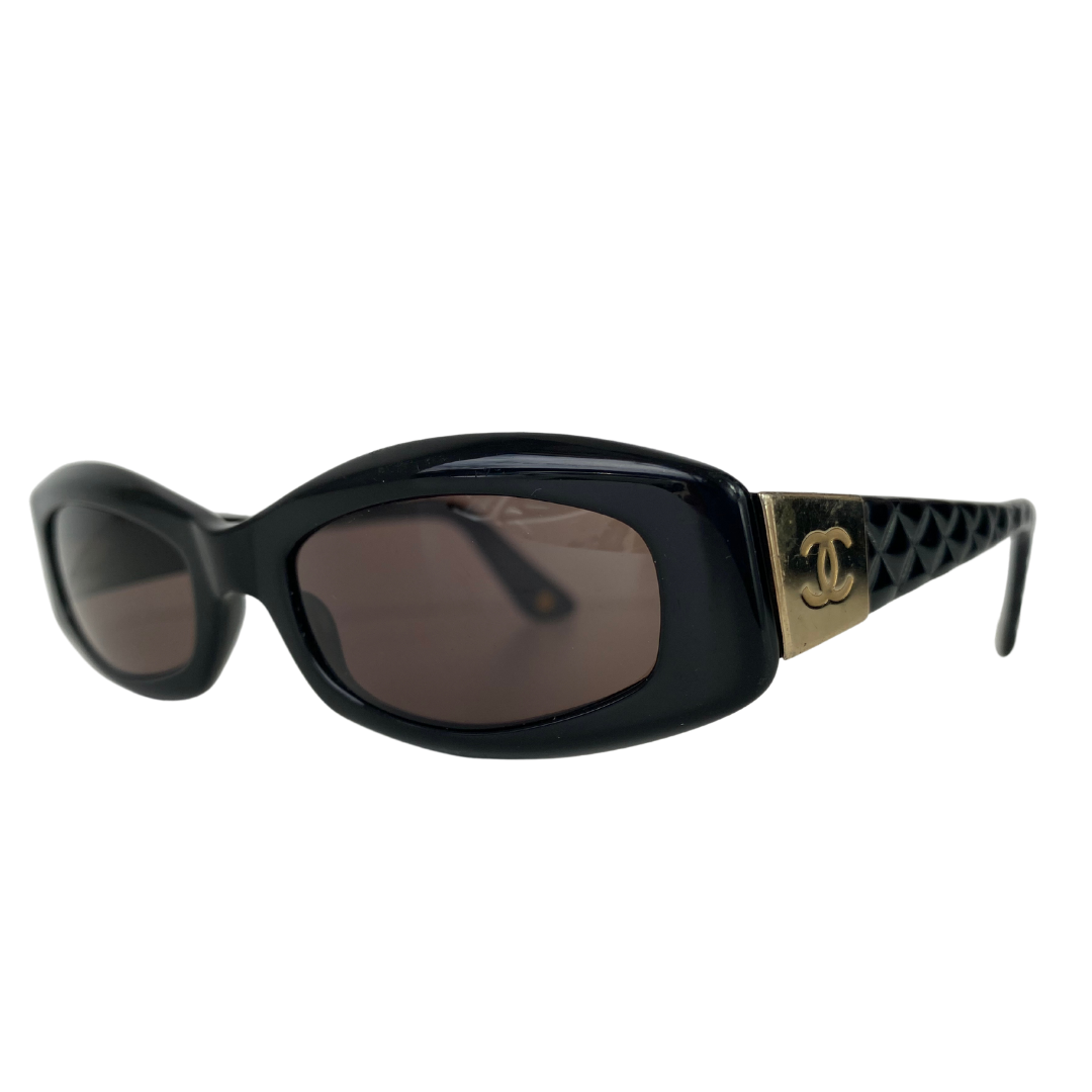 Chanel Vintage Oval Sunglasses
