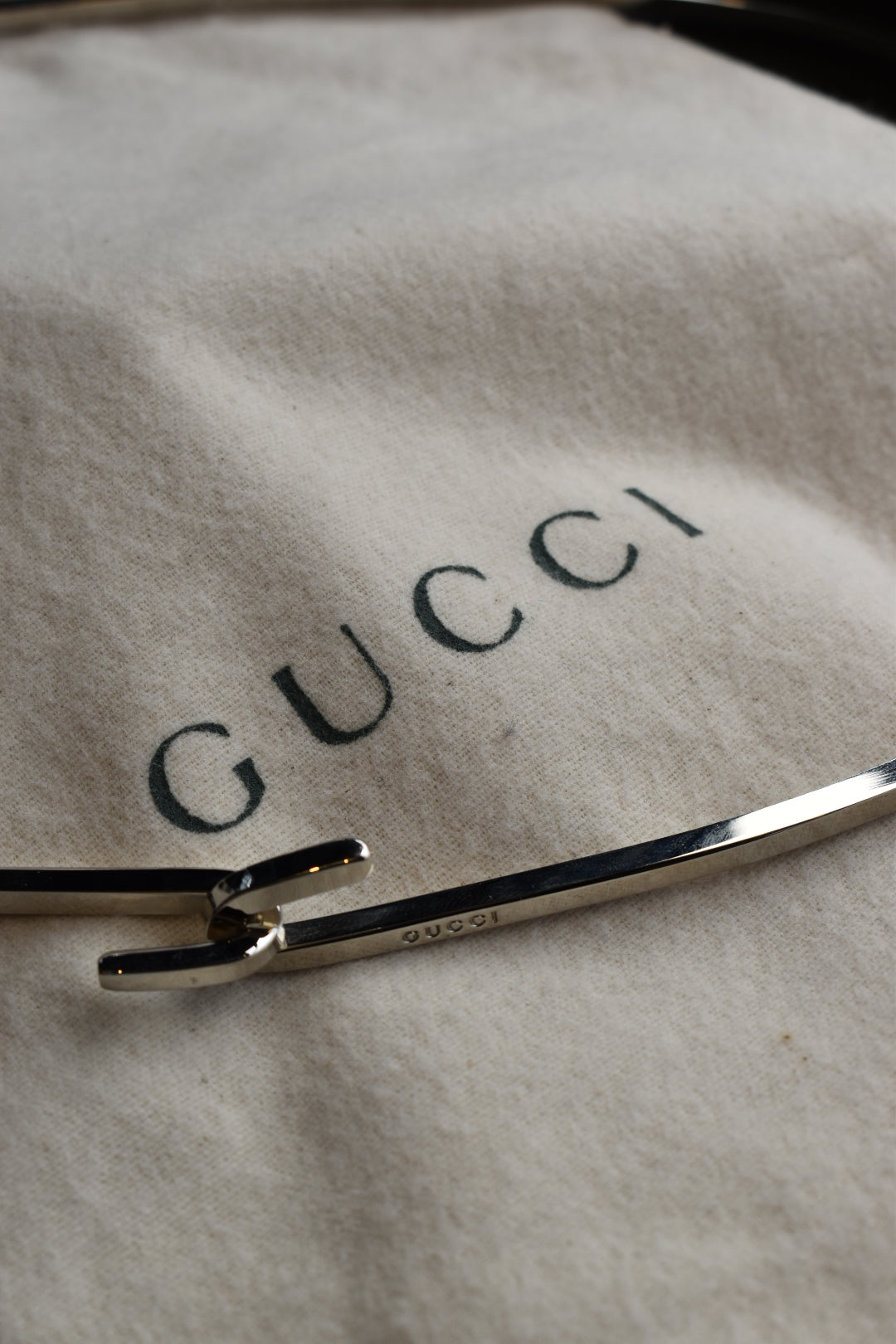 Gucci Silver Belt