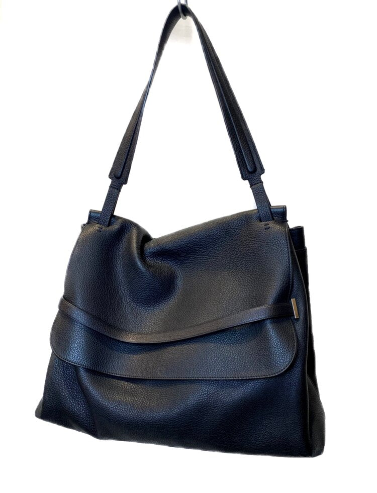 The Row Top Handle 14 Two Bag in Leather