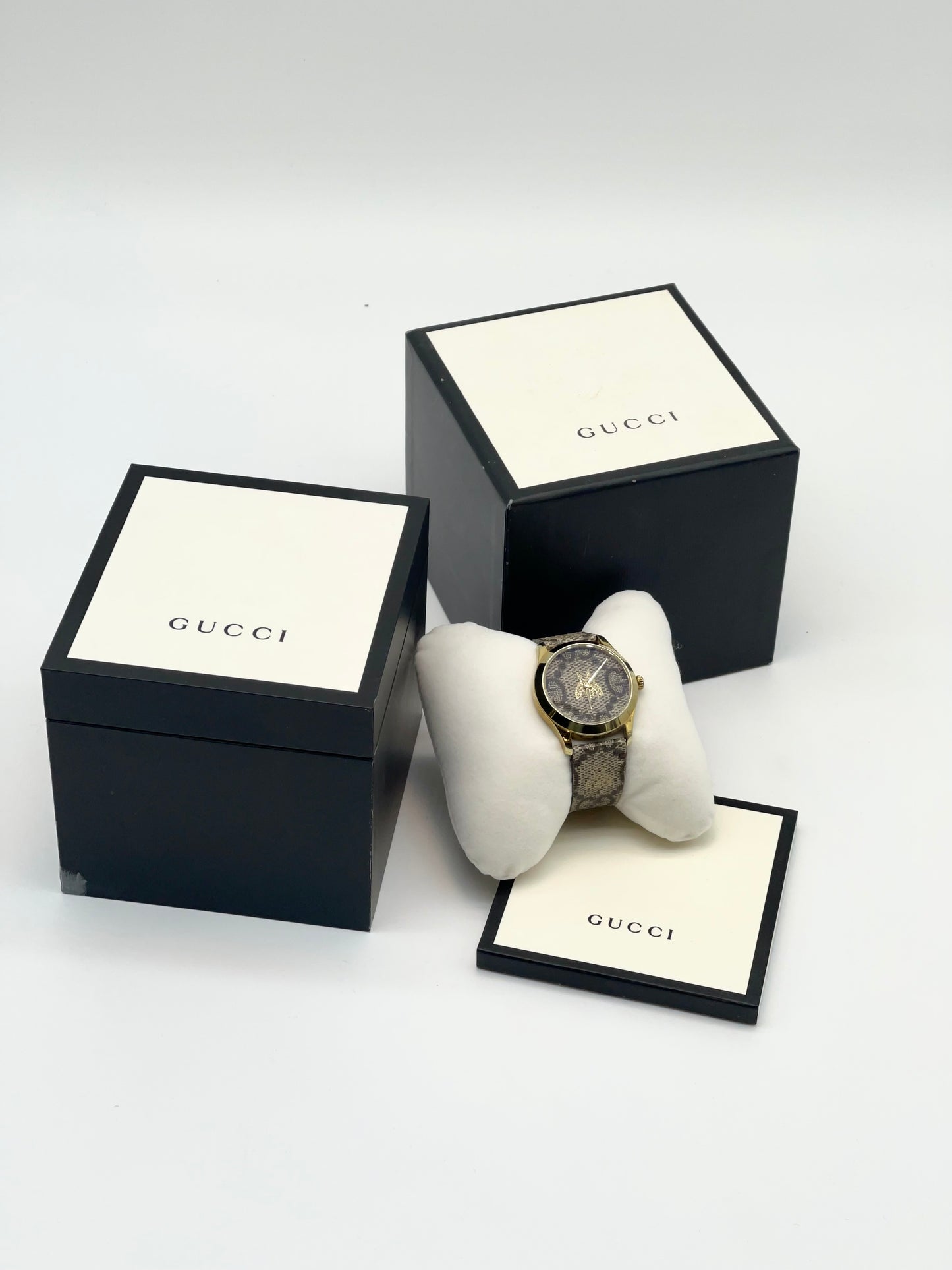 Gucci G-Timeless GG Supreme Strap Watch