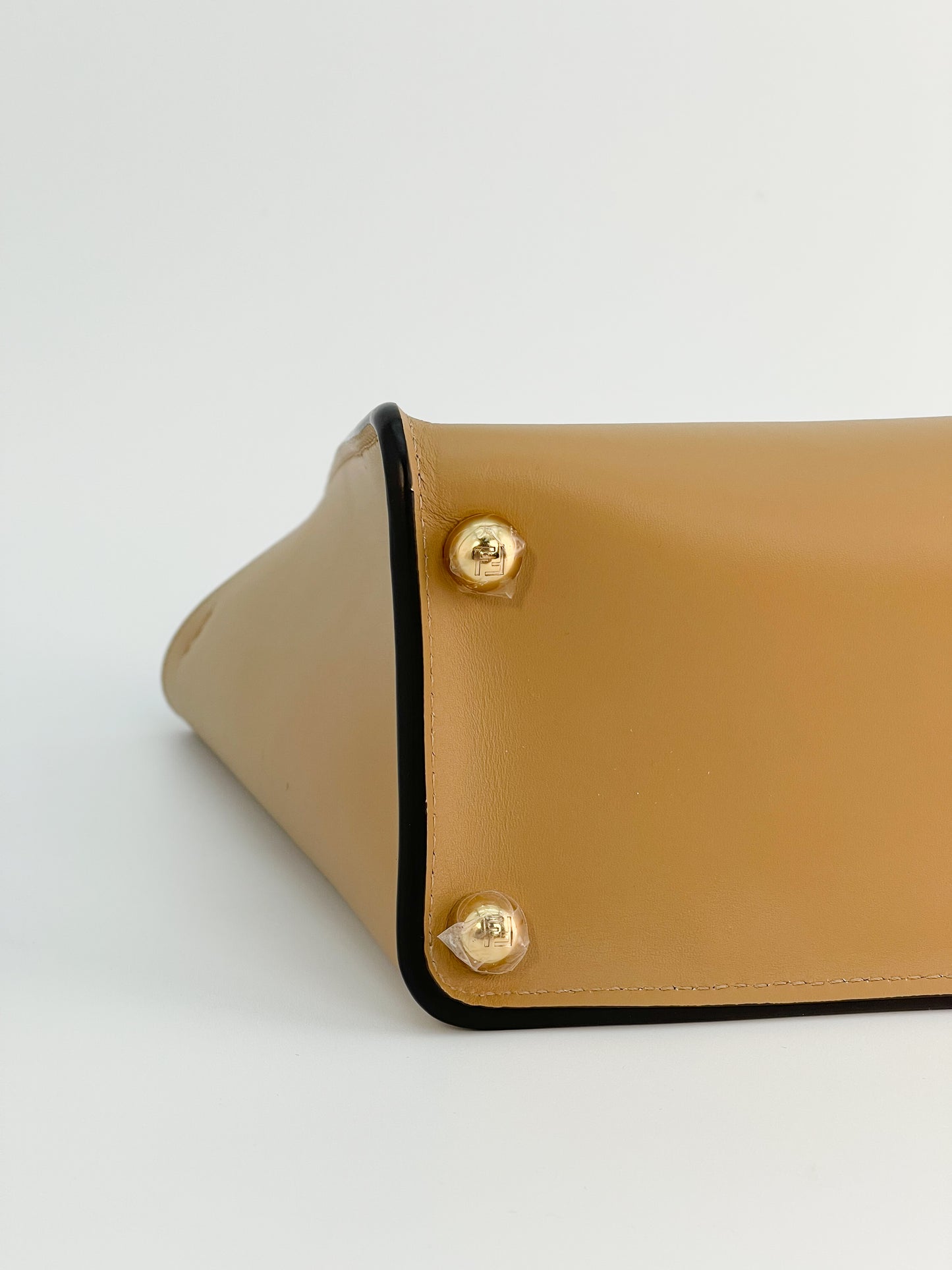 Fendi Way Small Beige leather bag