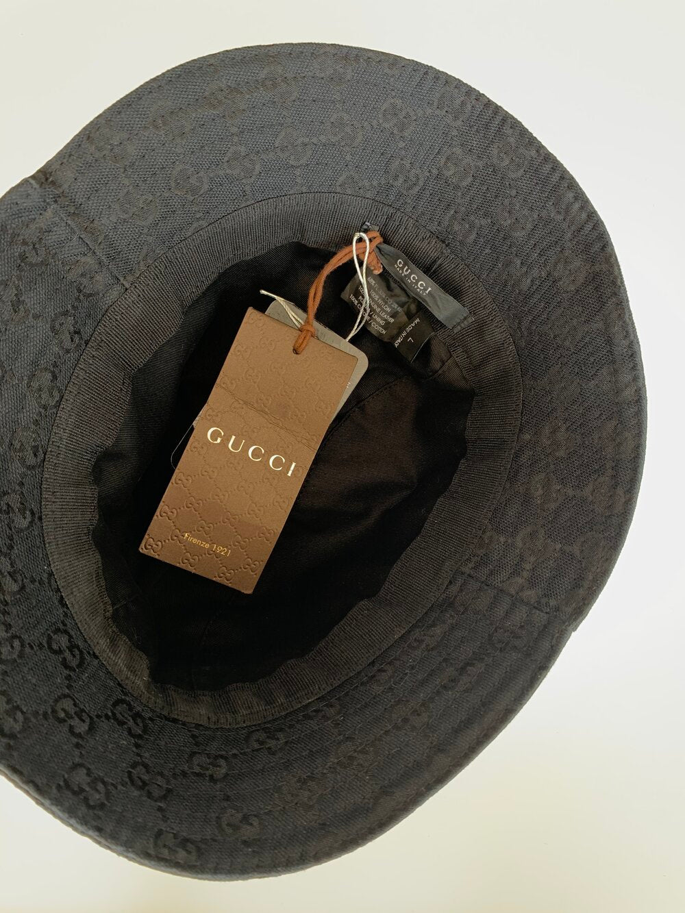 Gucci Canvas Web GG Bucket Hat