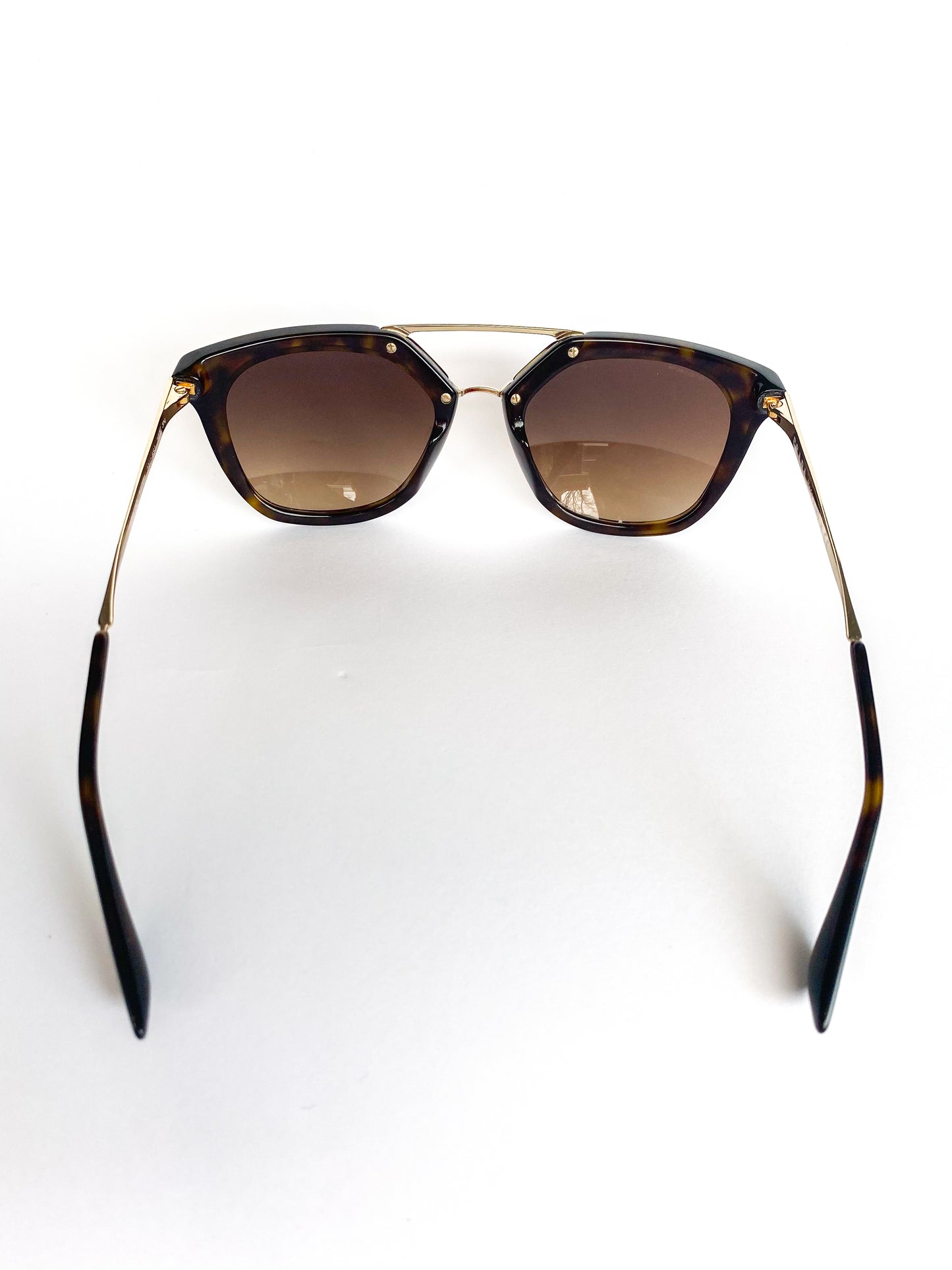 Prada Catwalk Tortoise Sunglasses