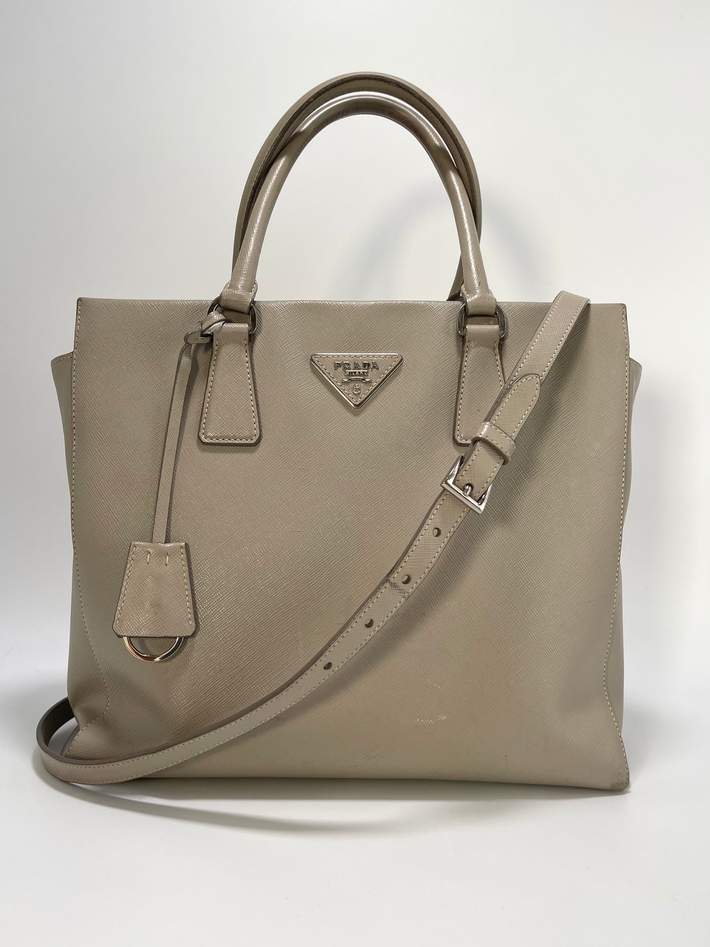 Prada Saffiano Convertible Handbag