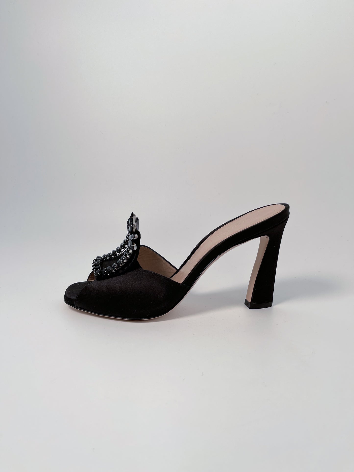 Stuart Weitzman Radiance Embellished D'orsay Sandals (Size 8)