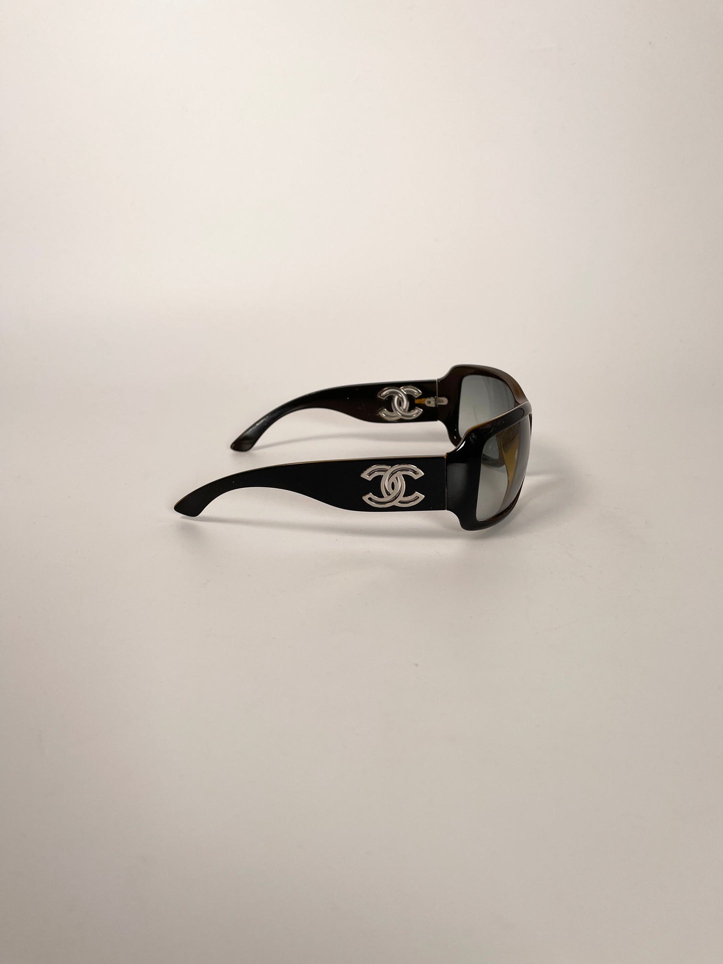 Chanel Interlocking CC Logo Square Sunglasses