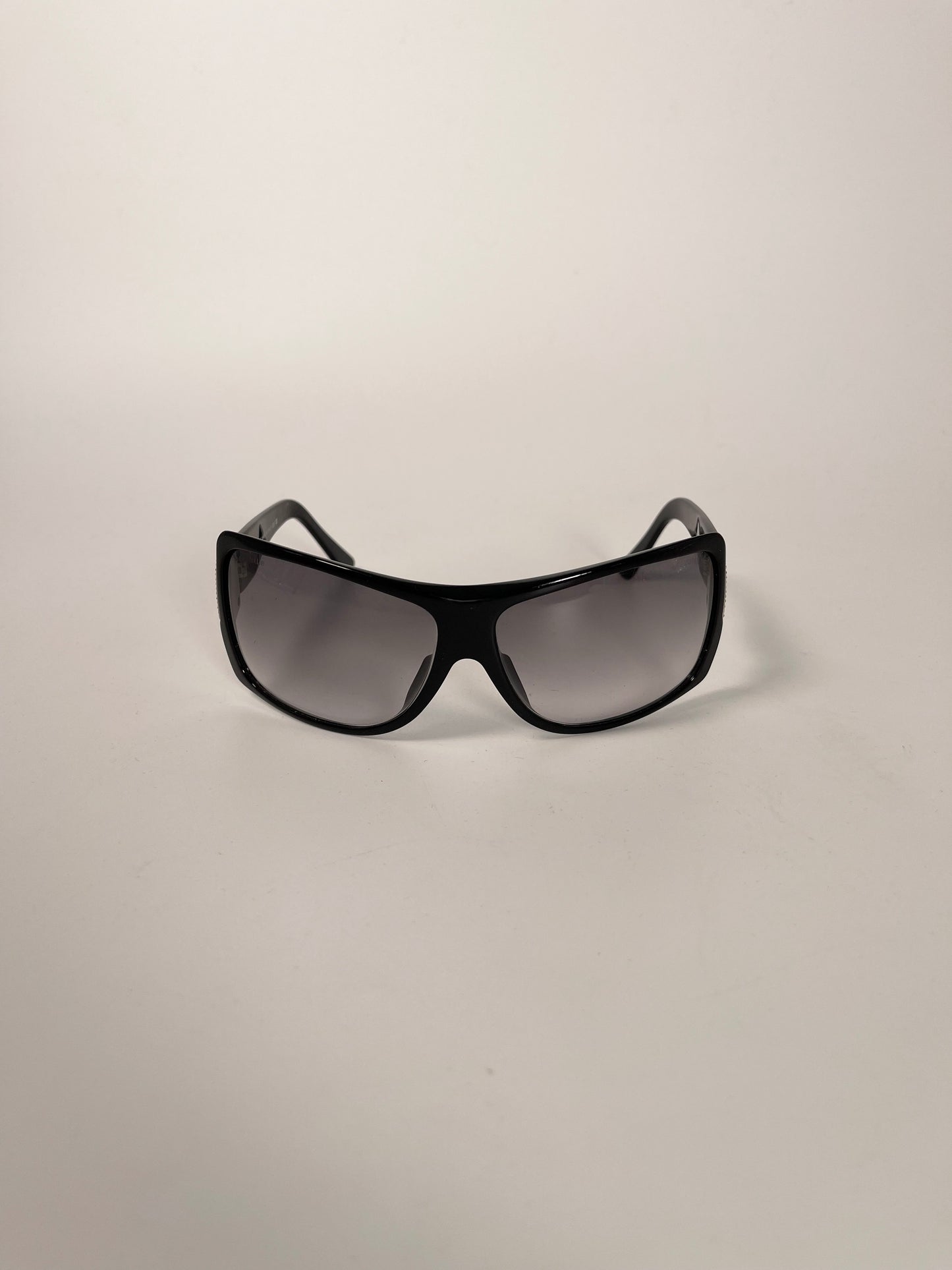Chanel Crystal CC Oversized Sunglasses