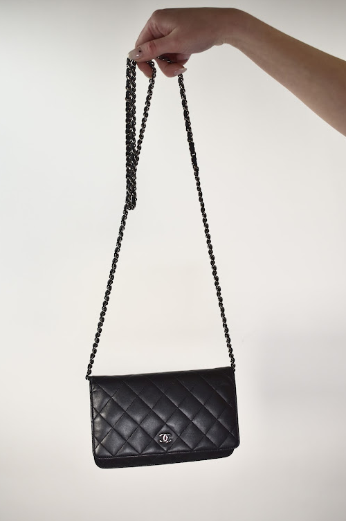 Chanel // Black Quilted CC Pearl Crush Mini Rectangular Flap Bag – VSP  Consignment