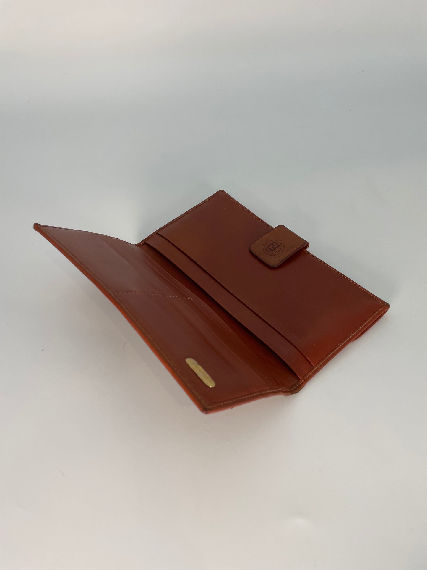 Fendi Vintage Pequin Bifold Wallet