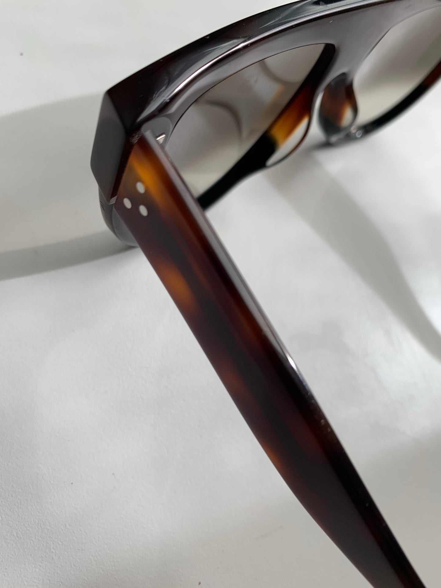 CELINE Flat-top D Frame Sunglasses