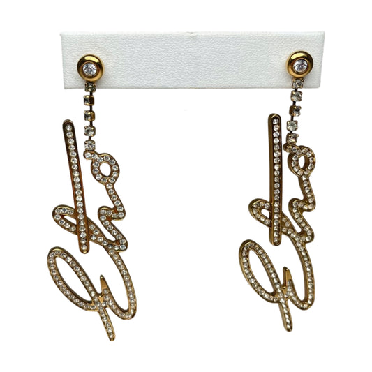 Etro Logo Dangle Earrings