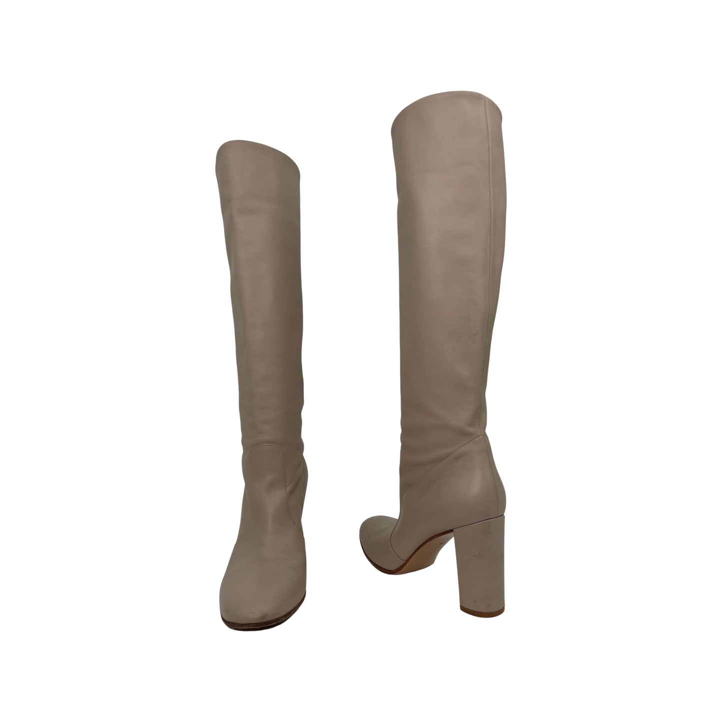 Gianvito Rossi Glen 60 Leather Knee-High Boots (Size 42)