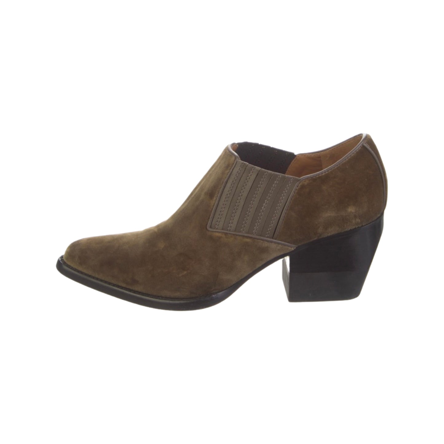 Chloé Rylee Velvet Western Boots (Size 38)