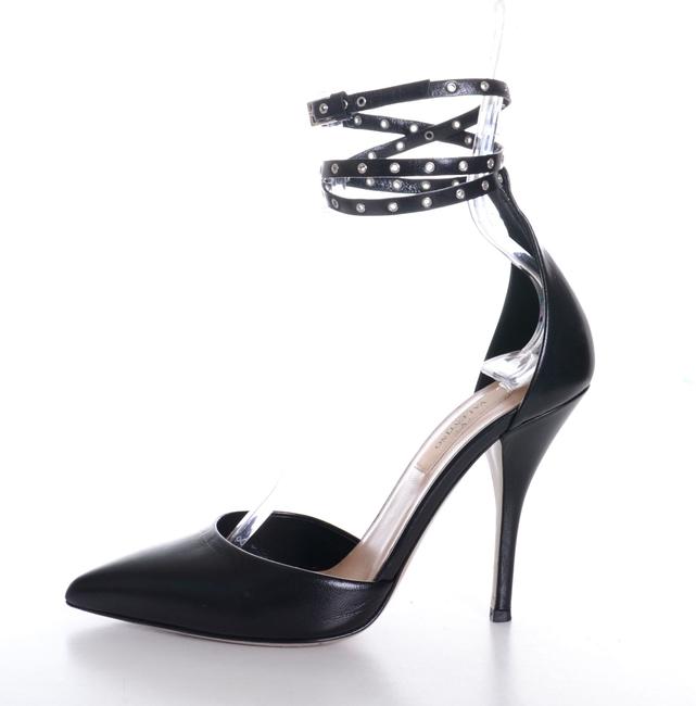 Valentino Lovelatch Ankle Wrap Heels (Size 38)